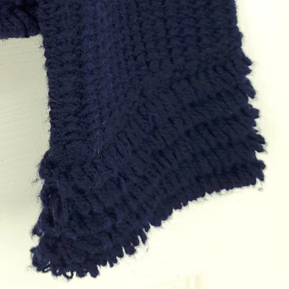 Boden 100% Wool Chunky Knit Cardigan UK 12/US 8 Blue - Picture 11 of 16